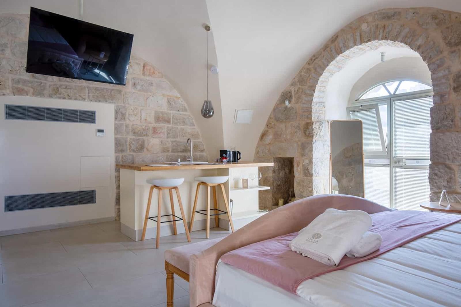 Lifta Boutique Hotel & Spa Jerusalém Quarto foto