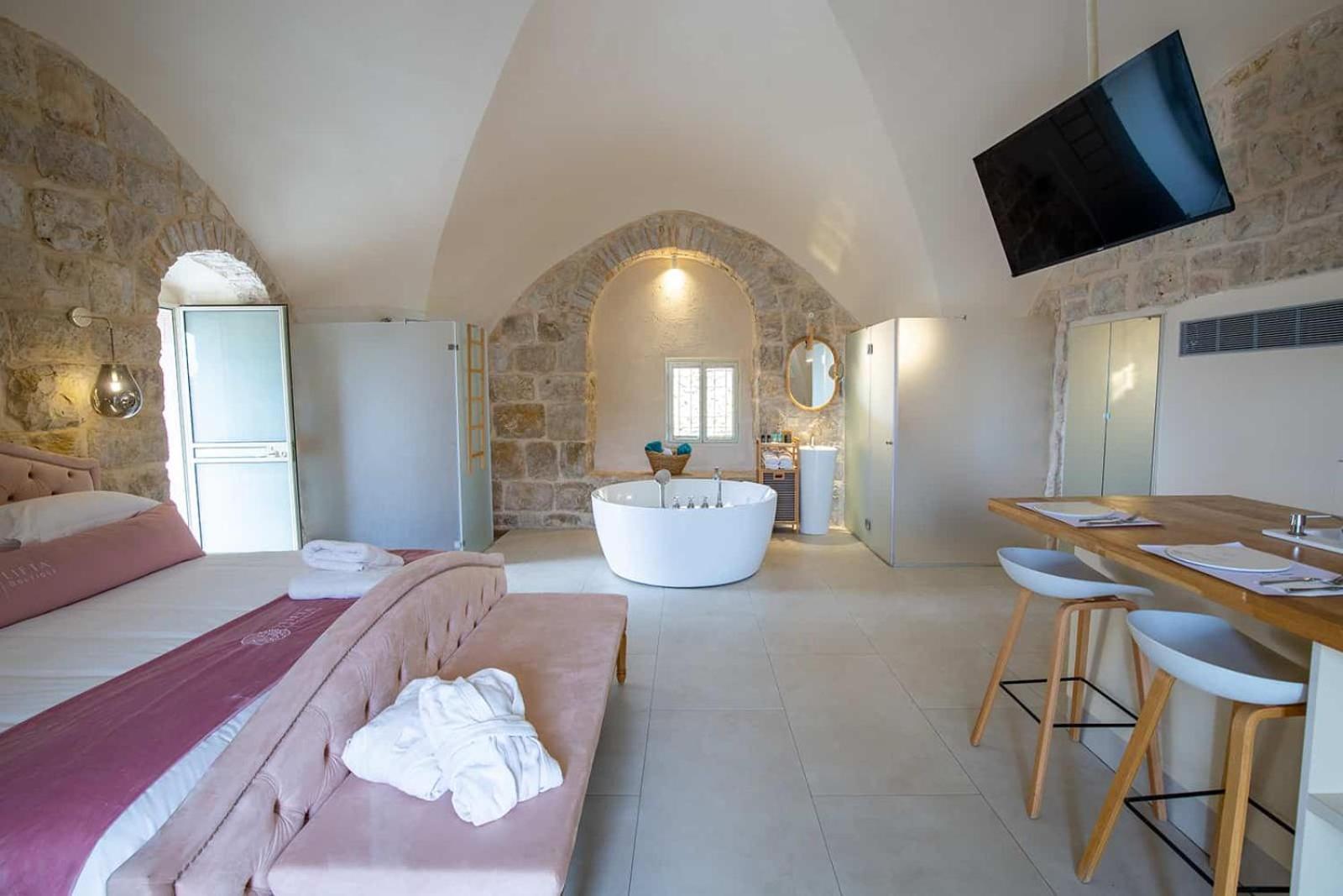 Lifta Boutique Hotel & Spa Jerusalém Quarto foto