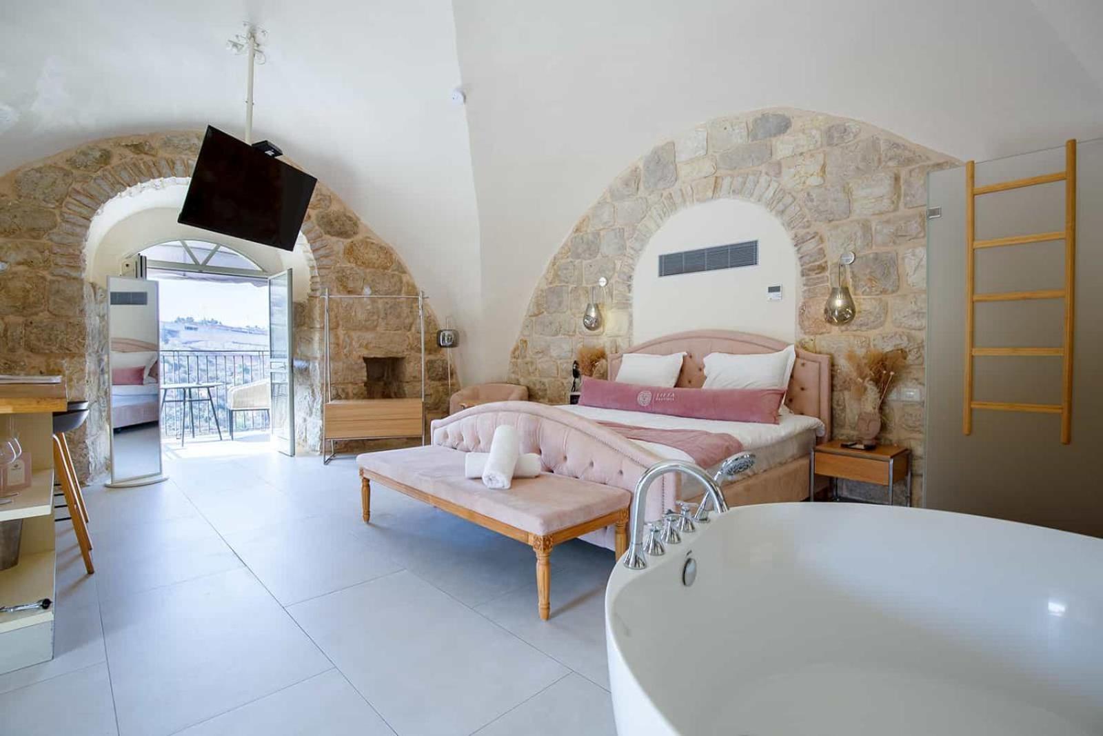Lifta Boutique Hotel & Spa Jerusalém Quarto foto