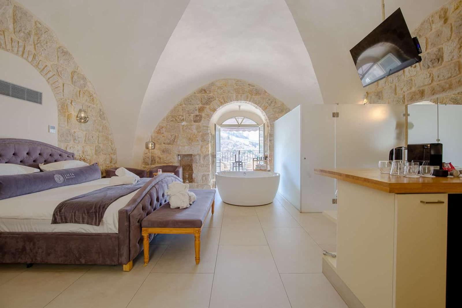 Lifta Boutique Hotel & Spa Jerusalém Quarto foto