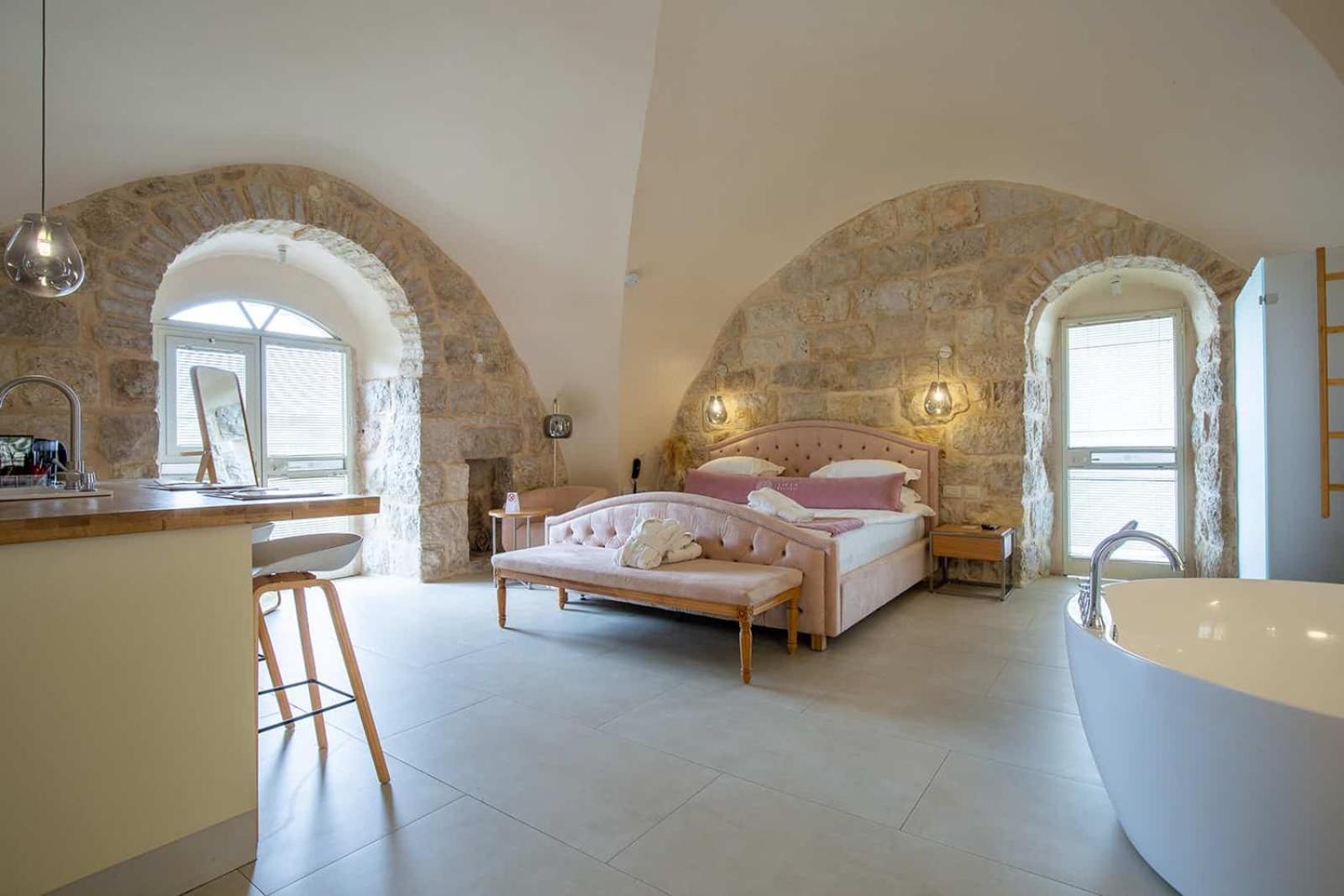 Lifta Boutique Hotel & Spa Jerusalém Quarto foto